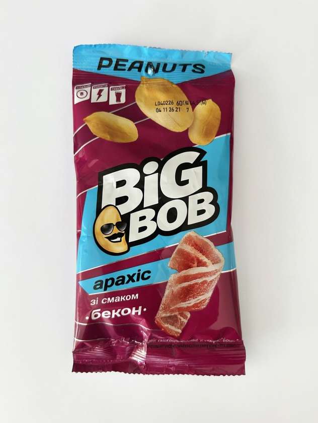 Bacon-flavored peanuts 60 g