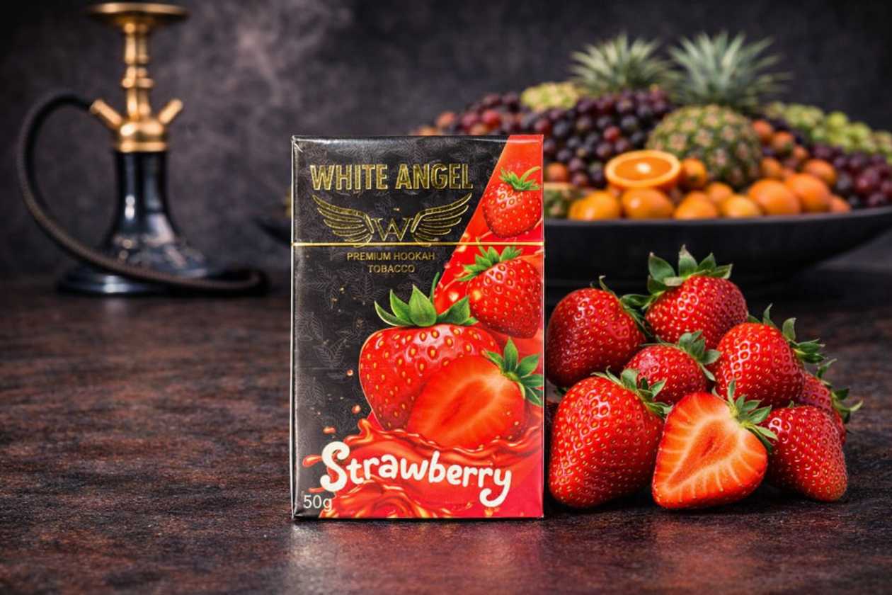 White Angel 50g Strawberry (Çiyələk)