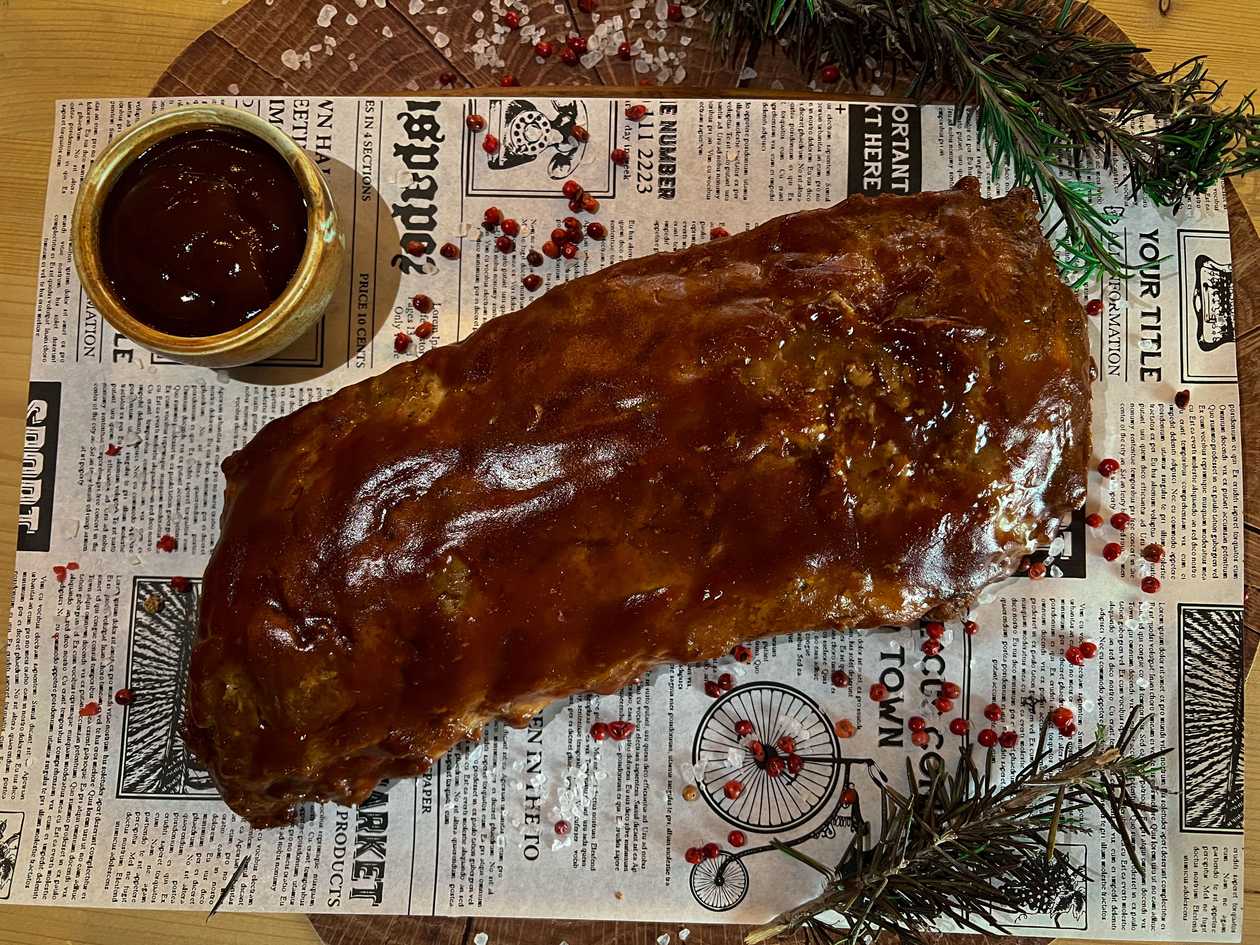 Pork Ribs with BBQ Sauce