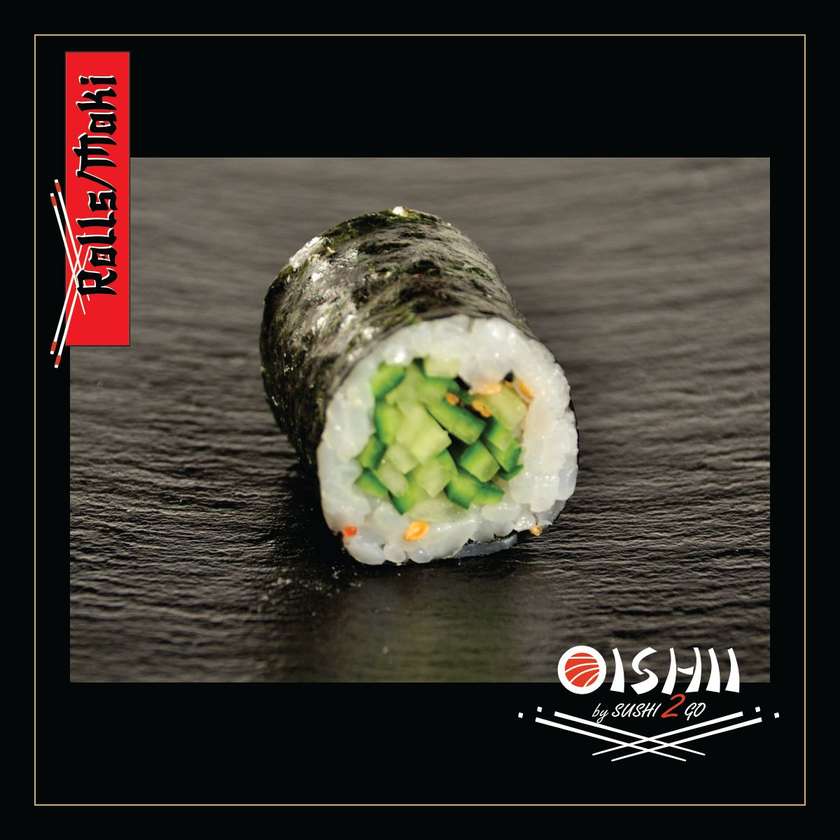 Wakame maki 6 buc