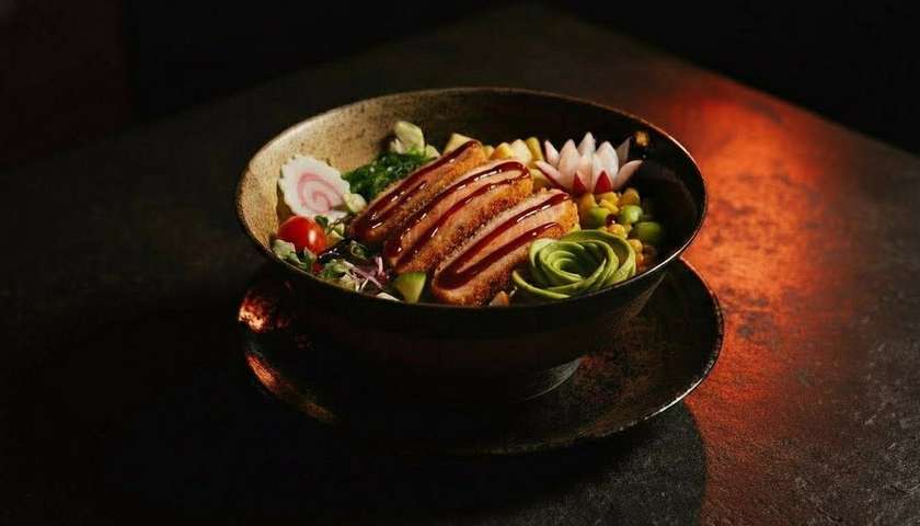 Sake Tempura Poke