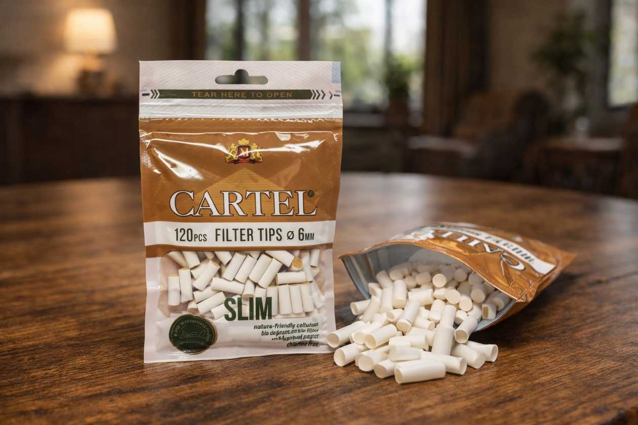 Cartel Filter Slim 6mm BİO (120pcs)