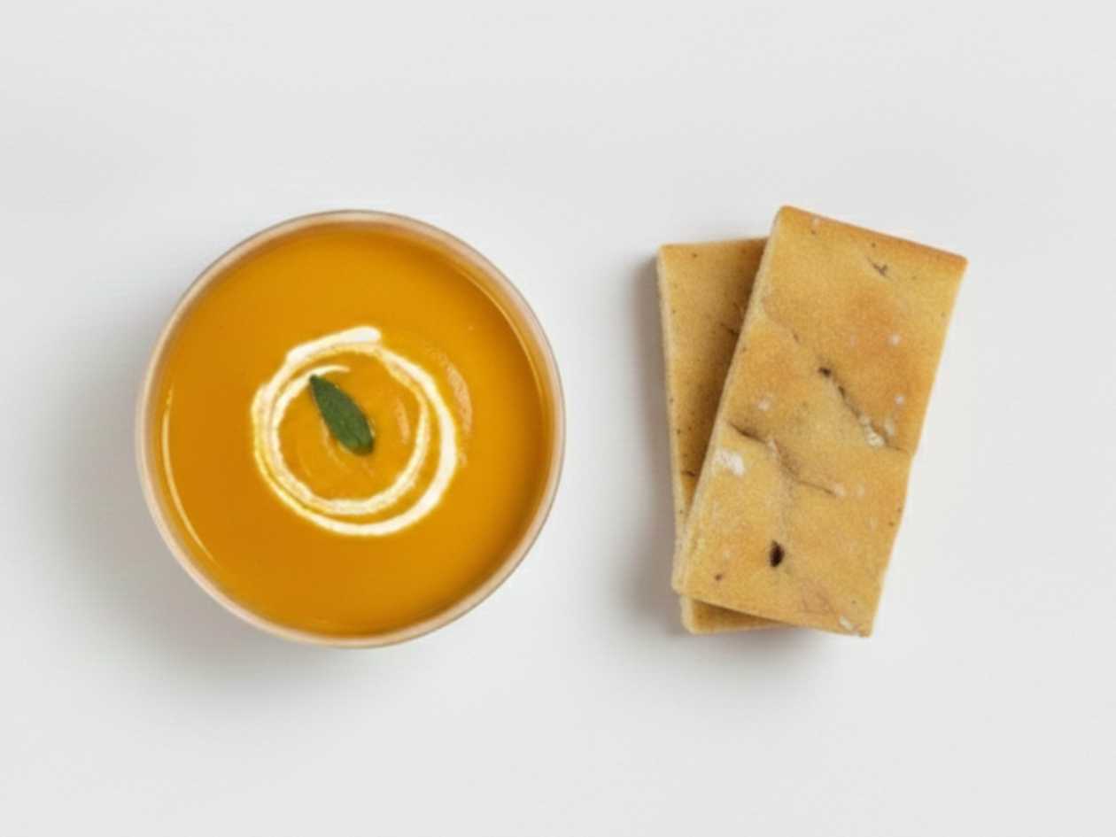 Polévka dne + focacccia