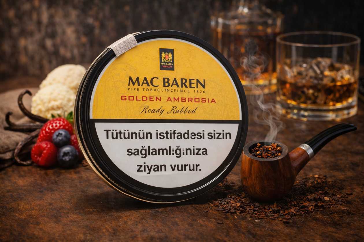Mac Baren Pipe Tobacco Golden Ambrosia