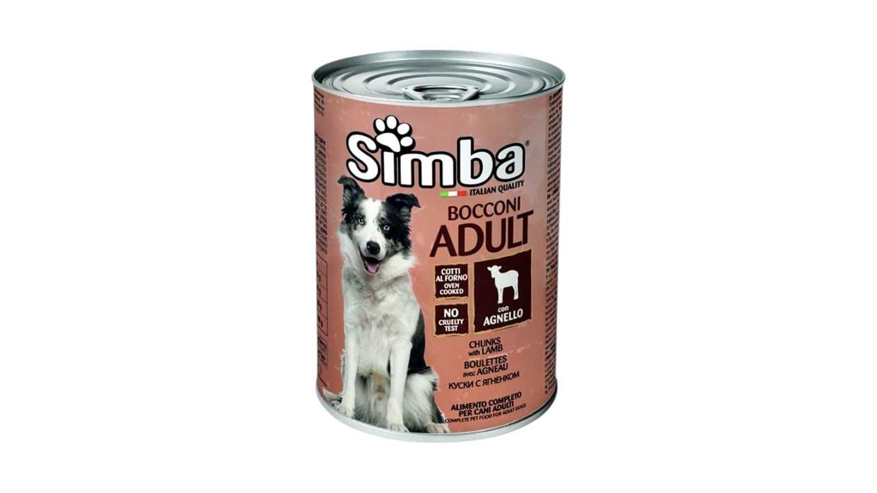 Simba Lamb Meat Adult Dog Food 415gr
