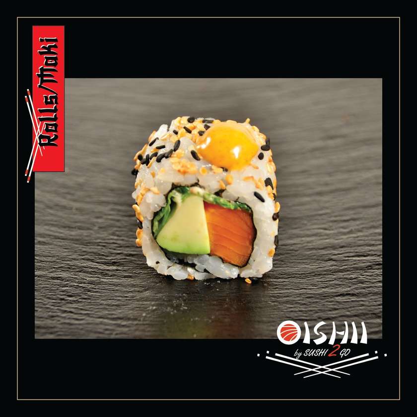 Spicy salmon roll 6 buc