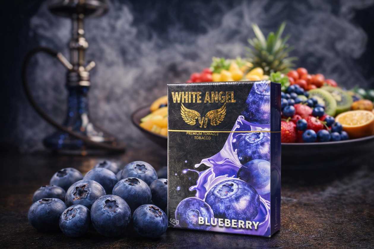 White Angel  50g  Blueberry (Qaragilə)