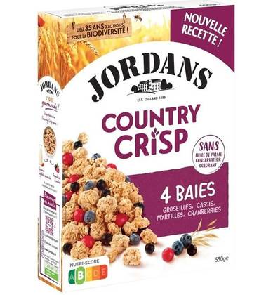 Cereale Jordans Country Crisp 4 Baies