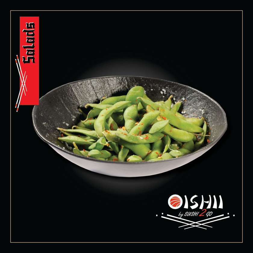 Spicy edamame