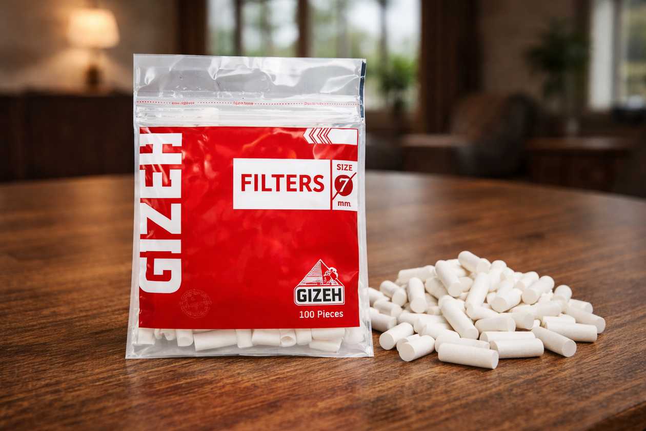 Gizeh Filters 7mm (100pcs)