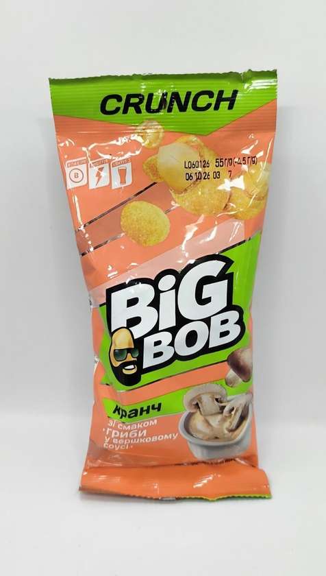 Crunchy Peanuts in Creamy Mushroom Sauce 55g