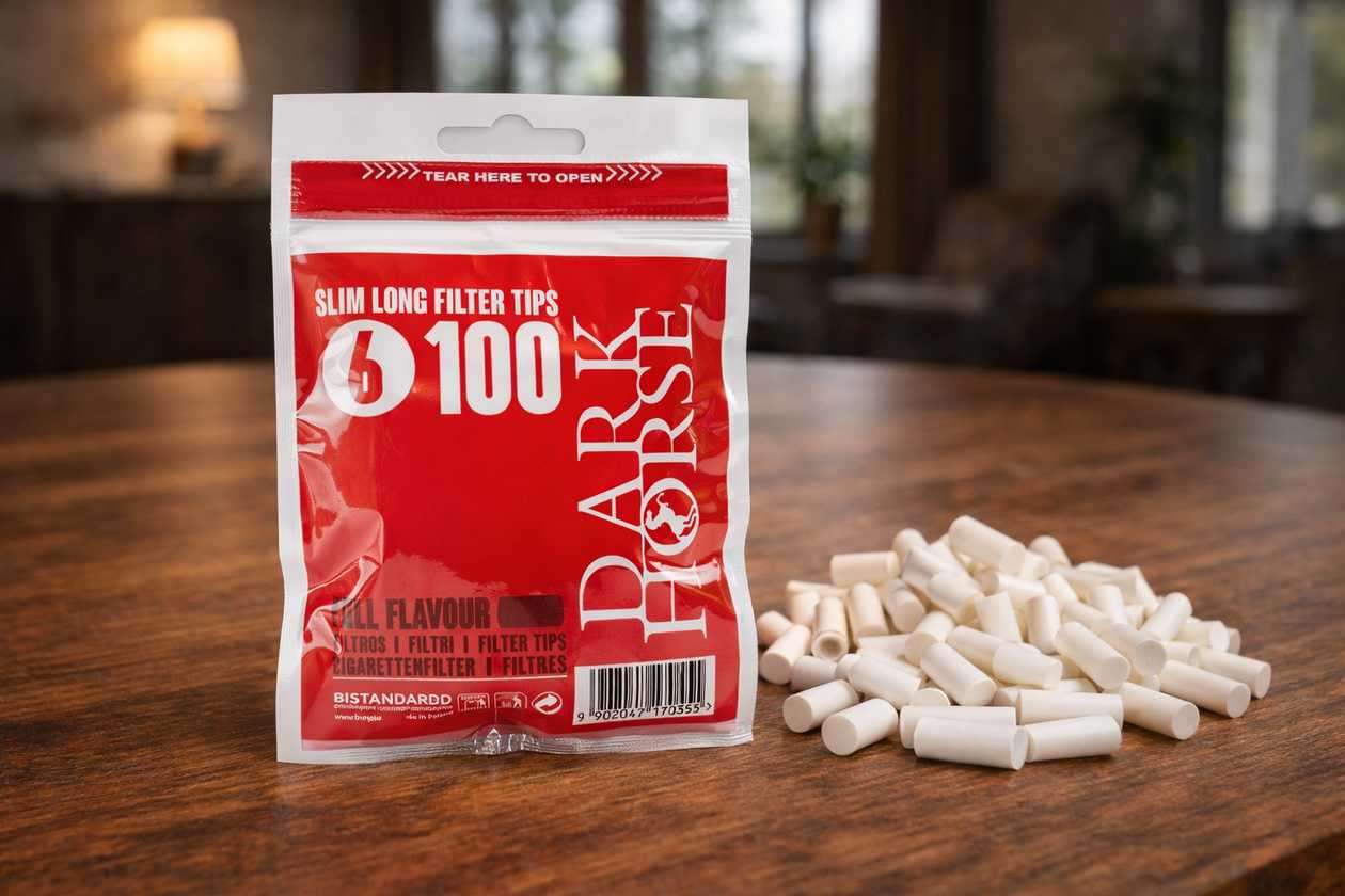 Dark Horse Regular Long 8×22 mm filters (60pcs/ədəd)