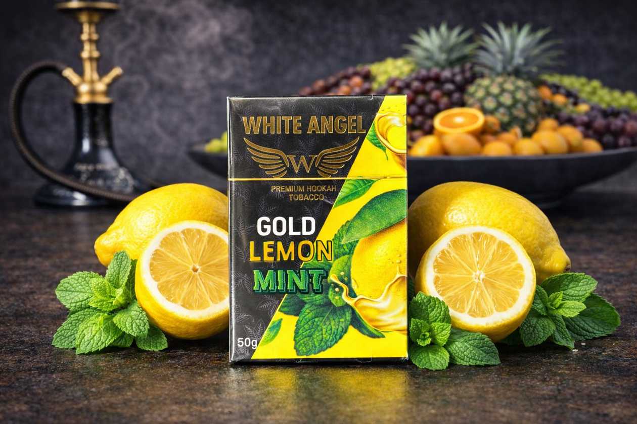 White Angel 50g Gold Lemon Mint (Limon Nanə )