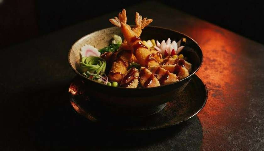 Sake & Ebi Tempura Poke