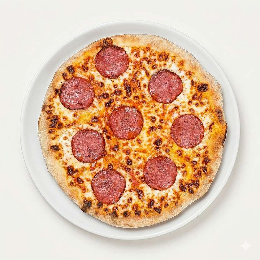 Salami Pizza