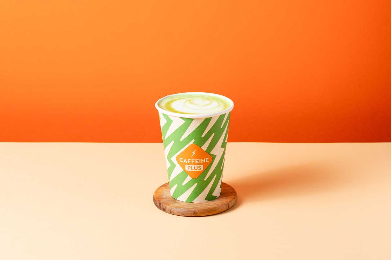 Kollageeni matcha latte