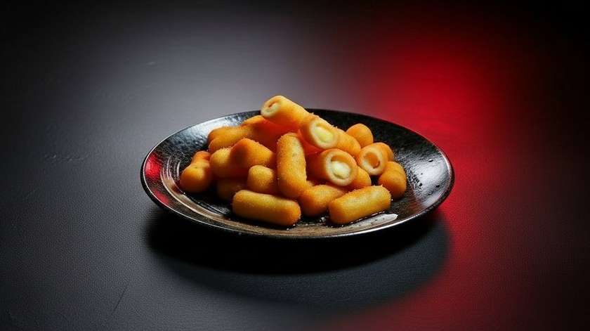 Smažené Tteokbokki se Sýrem