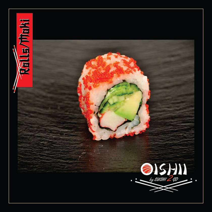 California kani tobiko 6 buc