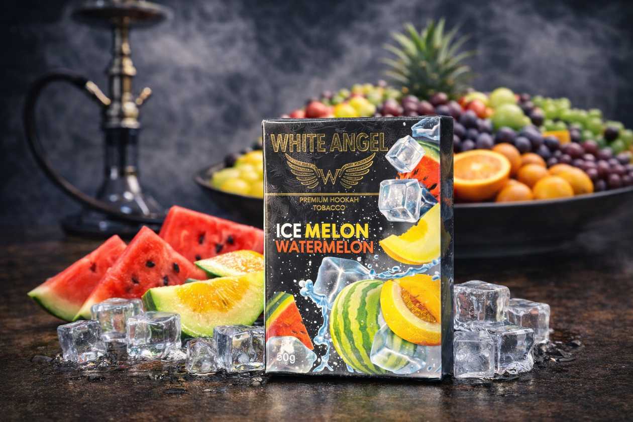 White Angel 50g İce Melon Watermelon (Buz Qarpız Yemiş )