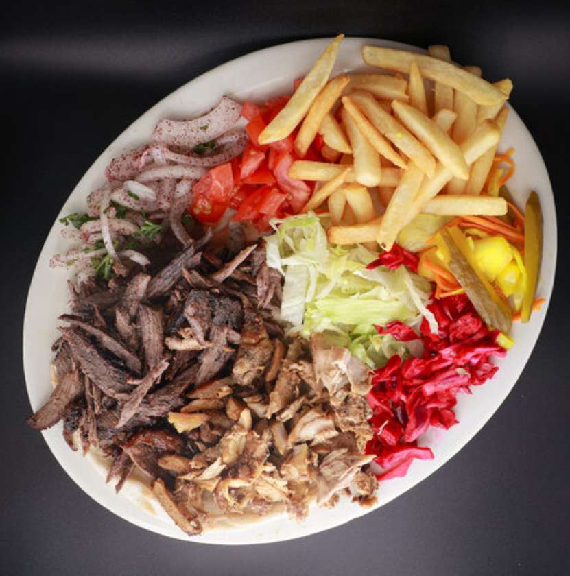 Mixed Lamb Shawarma Platter