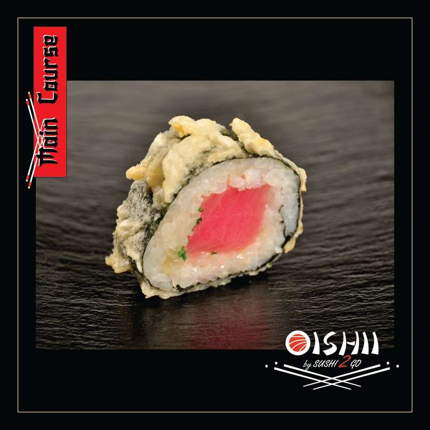 Tuna tempura roll