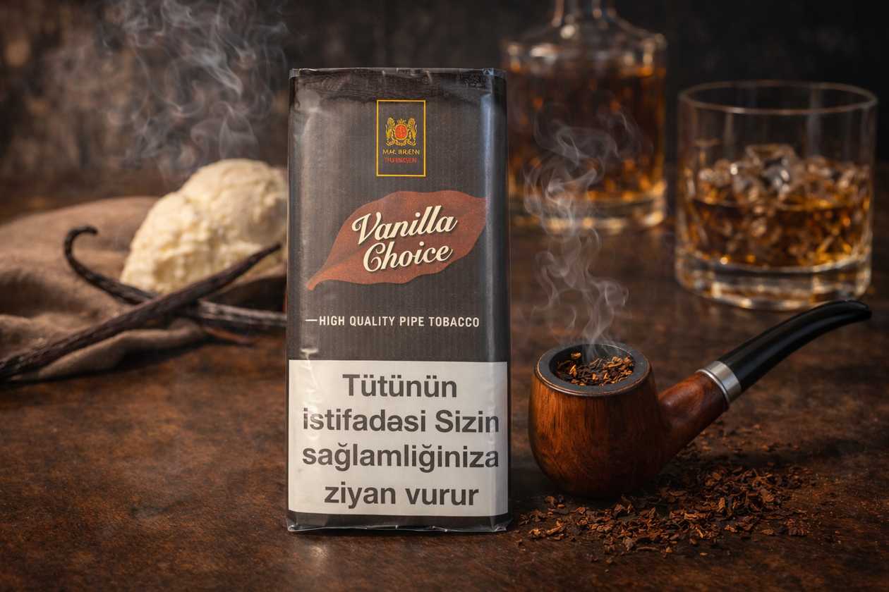 Mac Baren Pipe Tobacco (Choice seriyası)-Vanilla(Vanil)