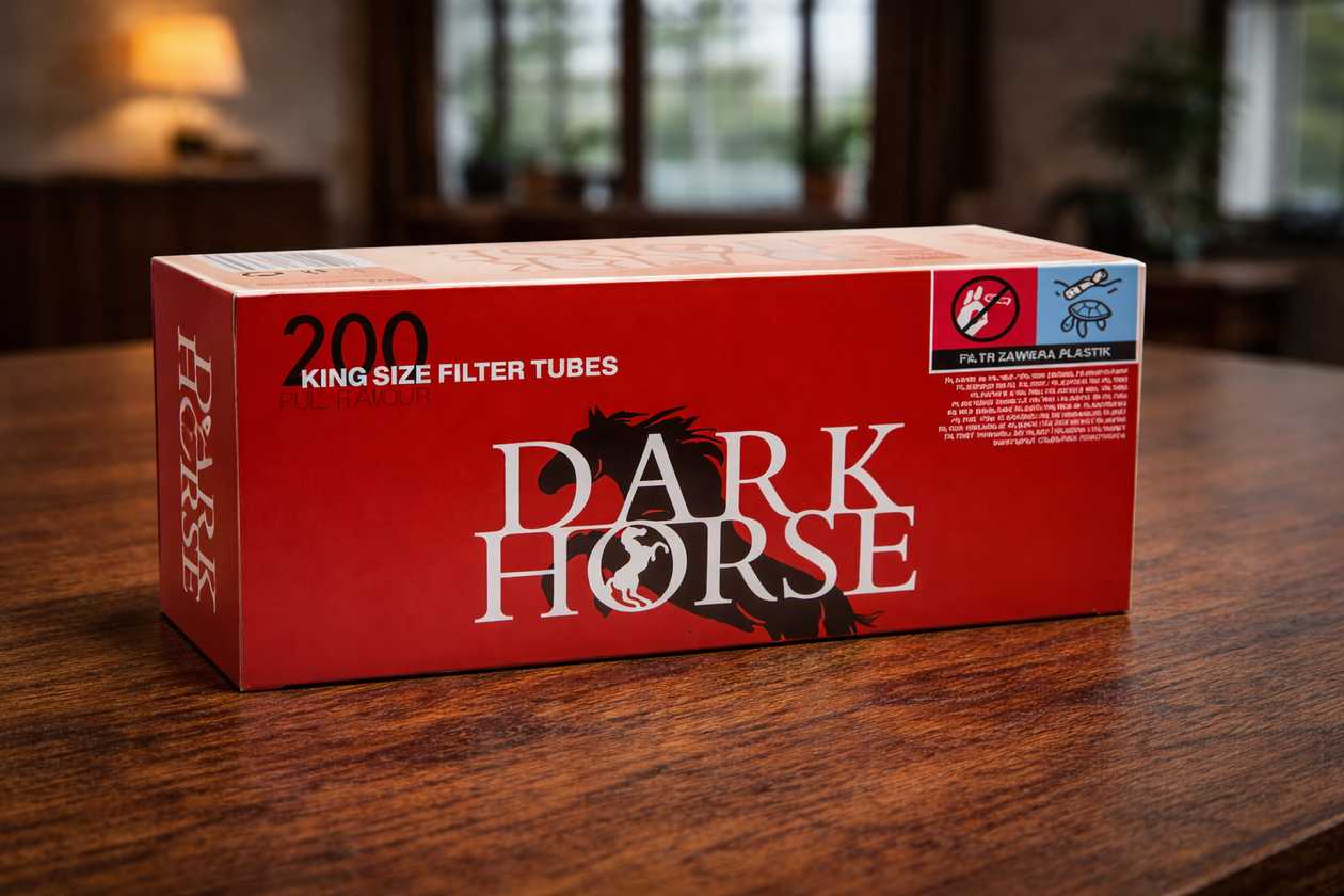 DARK HORSE KINGSIZE FILTER 200 TUBES FULL FLAVOUR