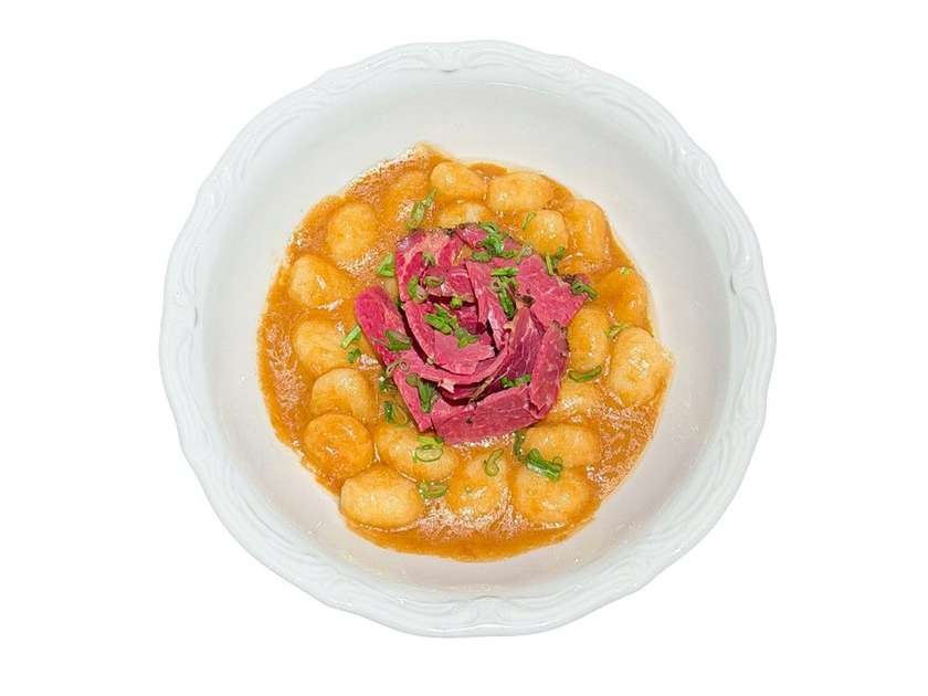 Gnocchi with Pastrami