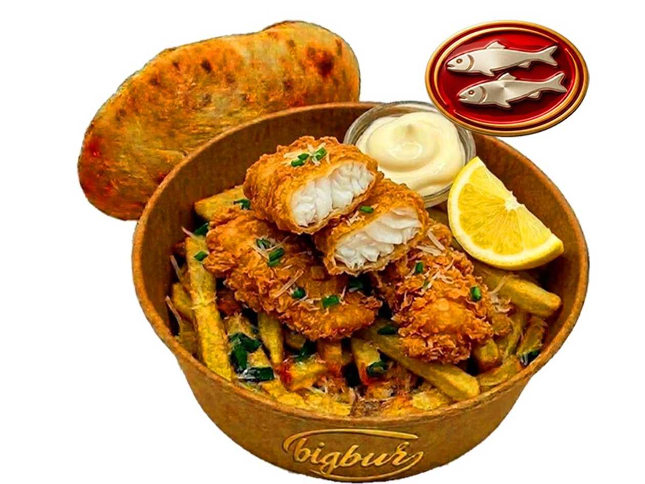 Fish & Cips Box 500g