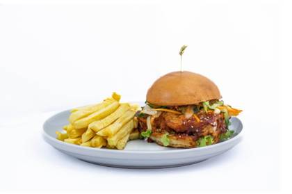 Korean Crispy Chicken Burger