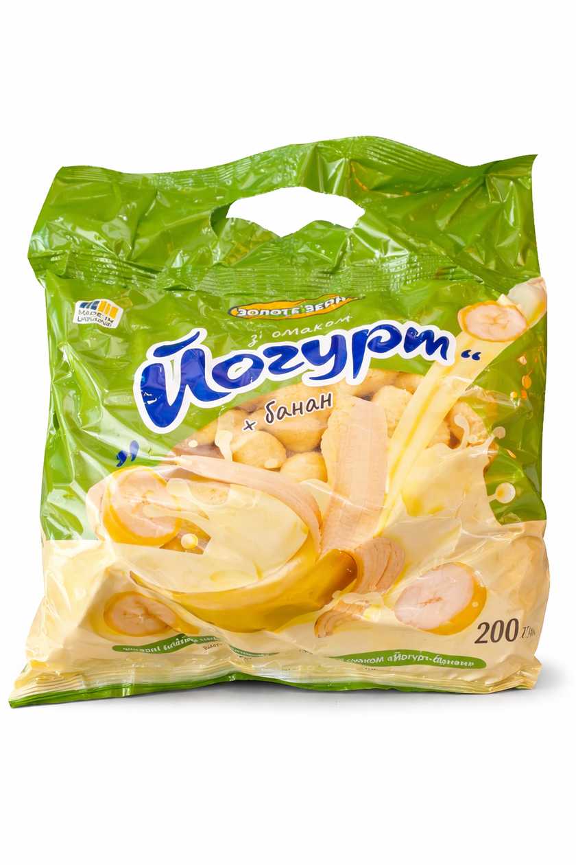 Кукурузные палочки Банан Йогурт 200 г