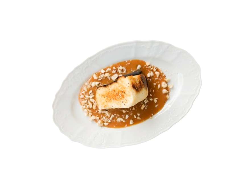 Basque Cheesecake with Caramel