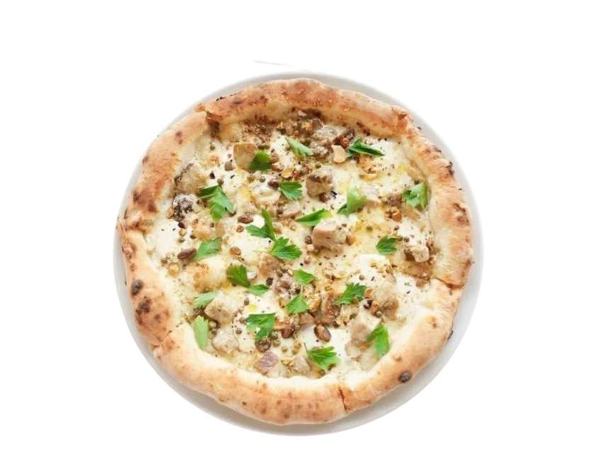 Carpathian Pizza with Porcini Mushrooms