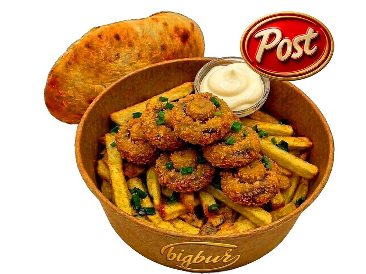 Ciuperci Pane Post-Vegan Box 500g