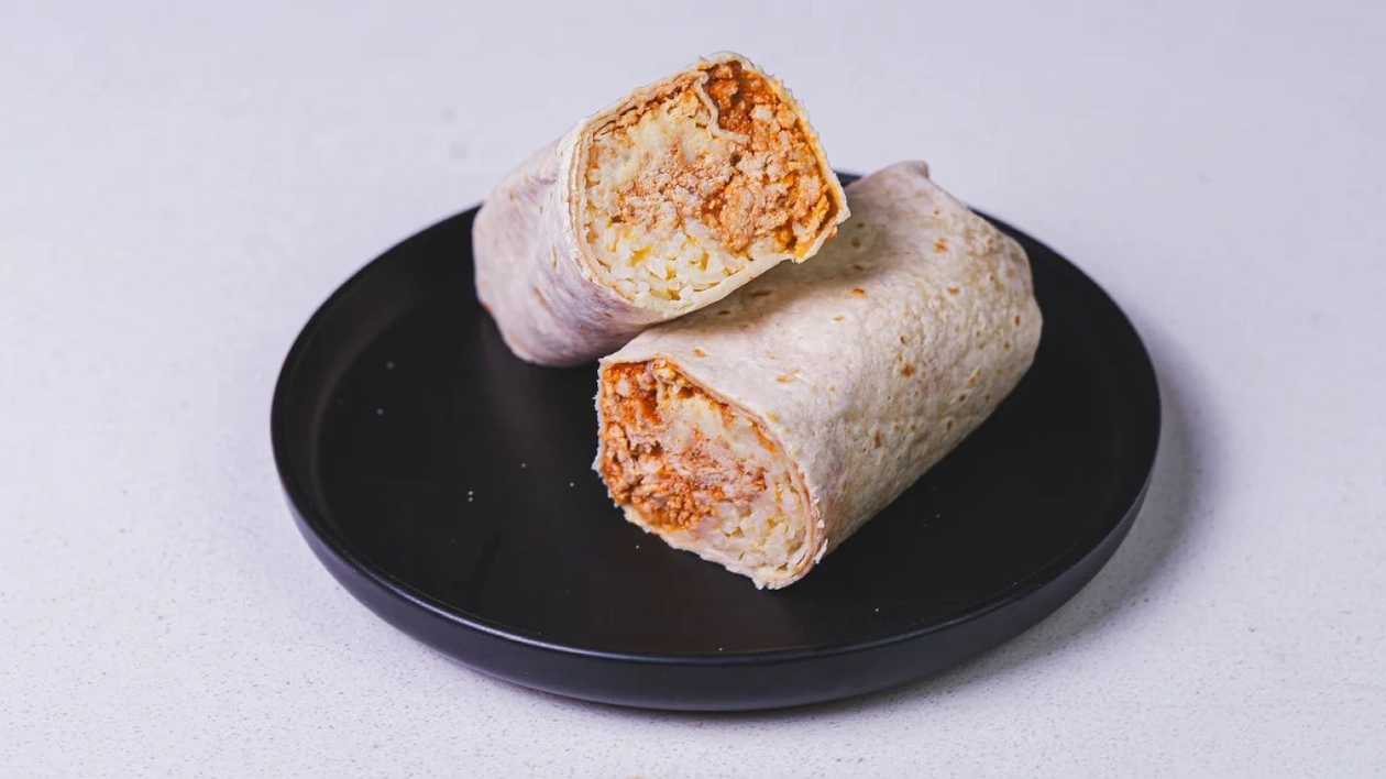 Burrito με Κιμά Κοτόπουλο