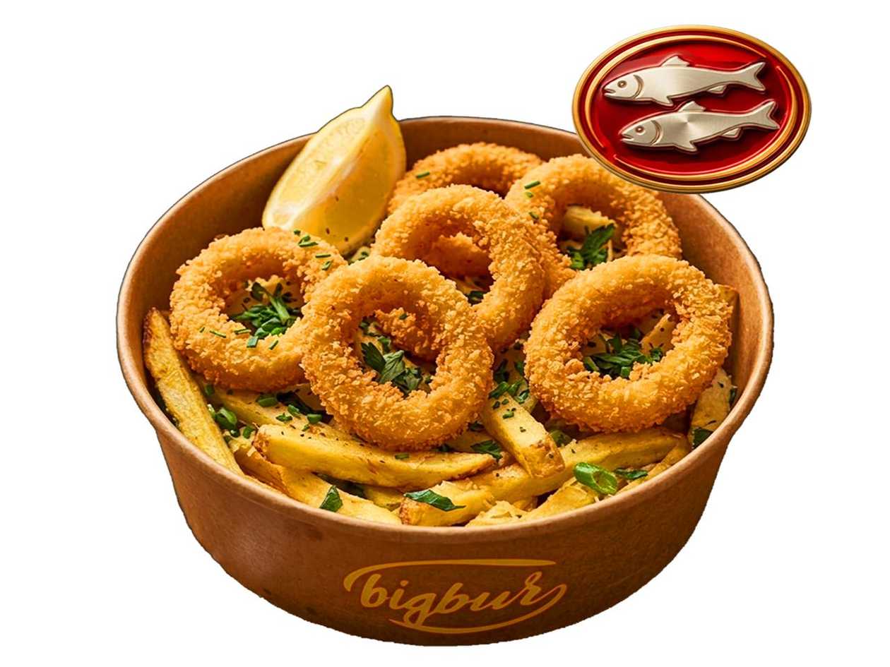 Inele de Calamar Box 500g