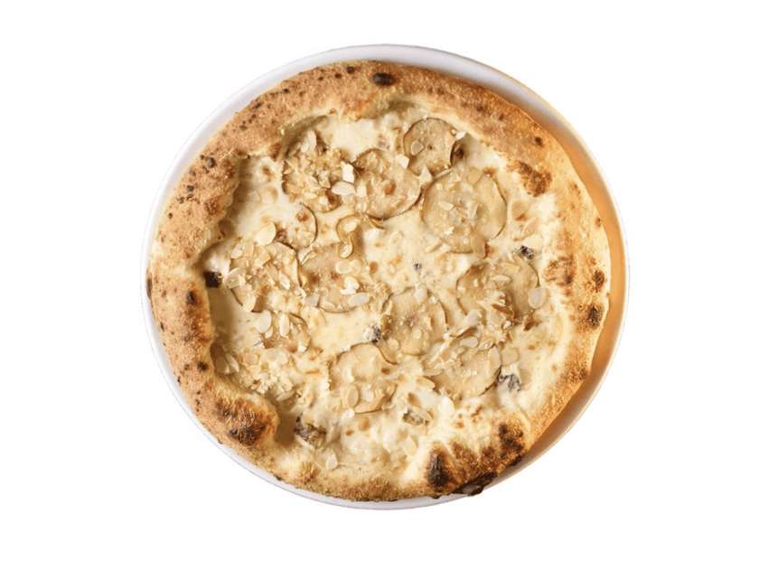 Cheese Pizza with Pear