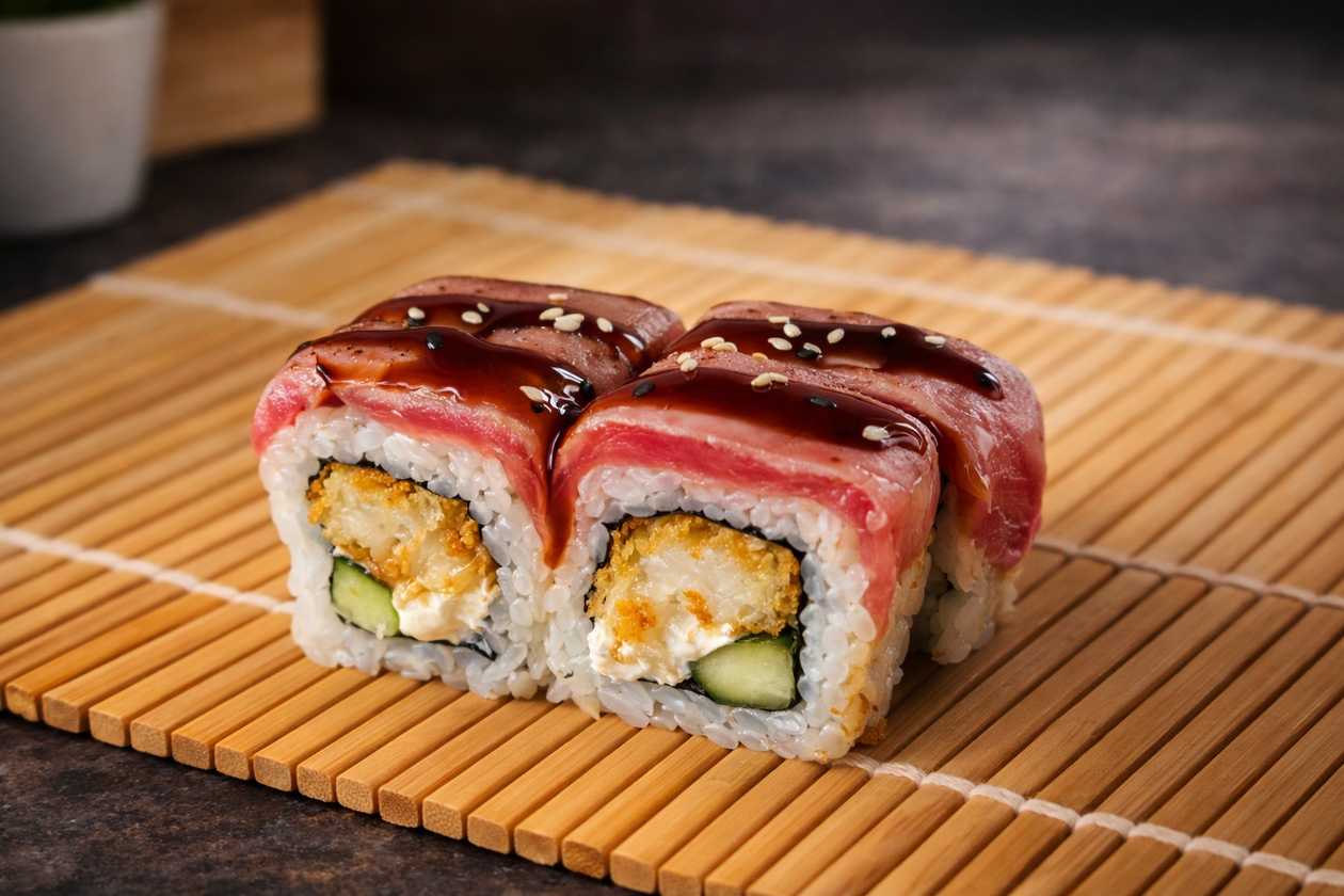 40. Tuna Crispy Ebi Maki