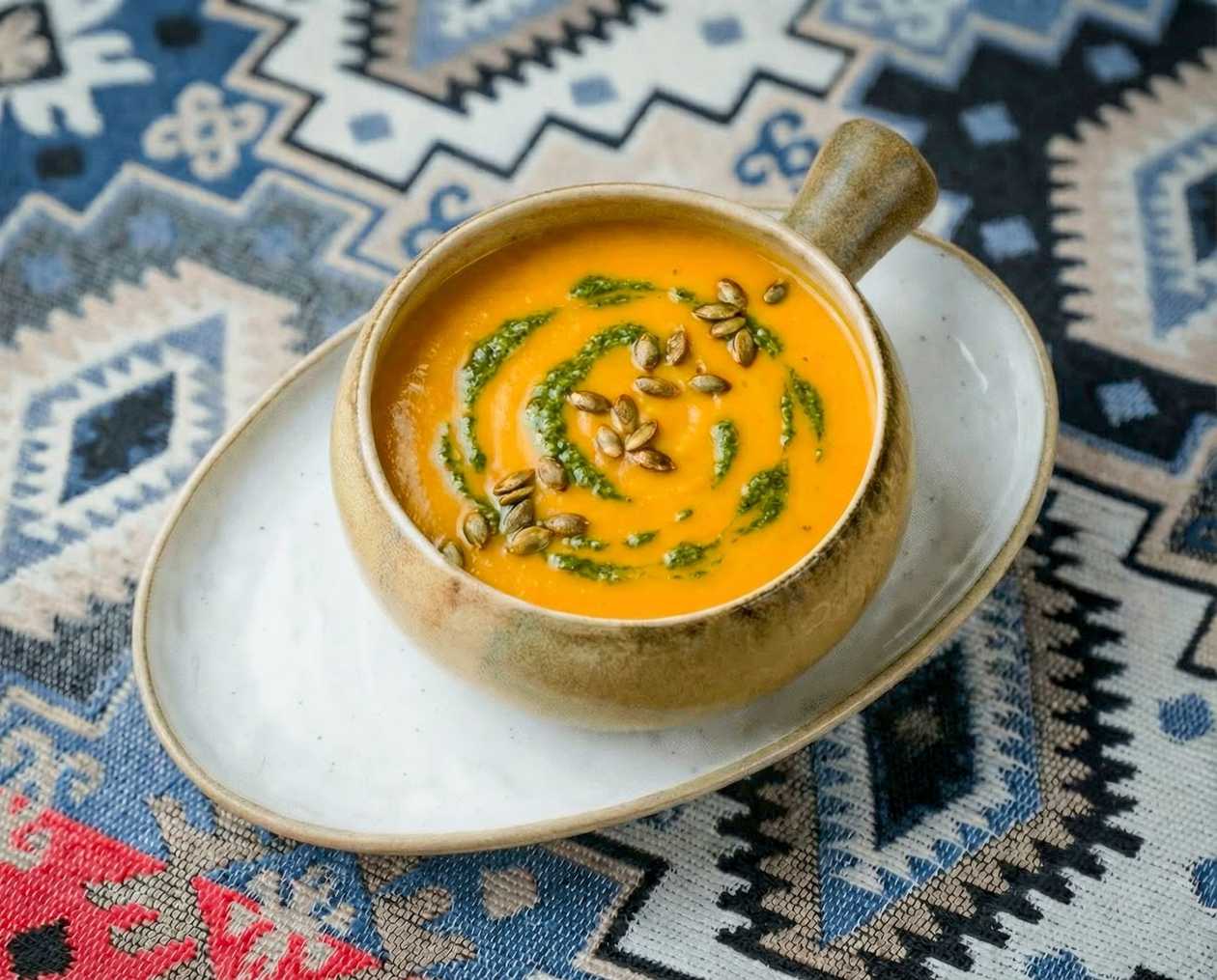 Plant-Based Pumpkin Soup