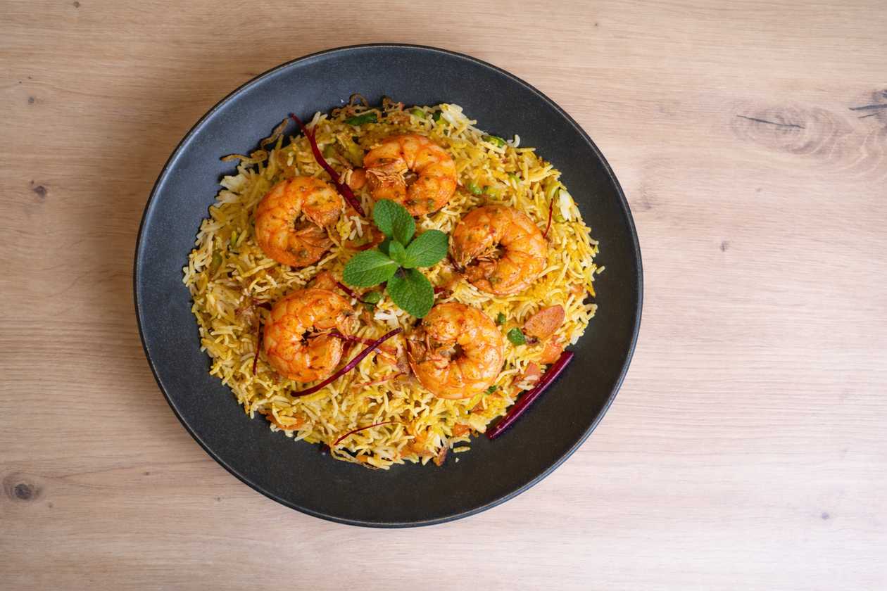 Prawns Biryani