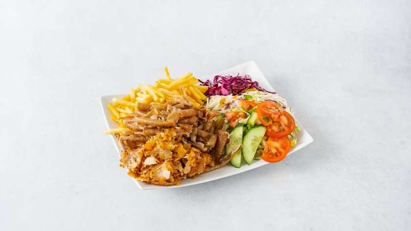 Talíř Kebab S Hranolkami