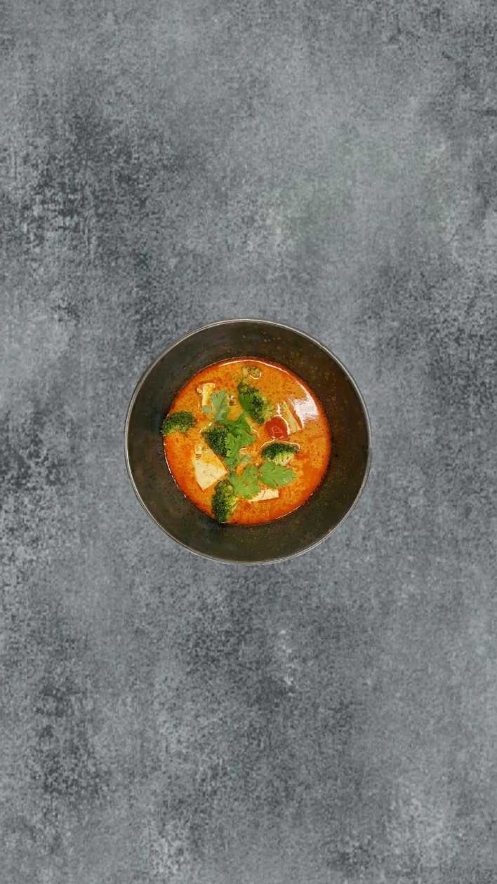 Red Curry with Jasmine Rice + Drink