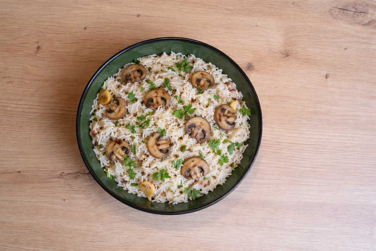 Mushroom Rice