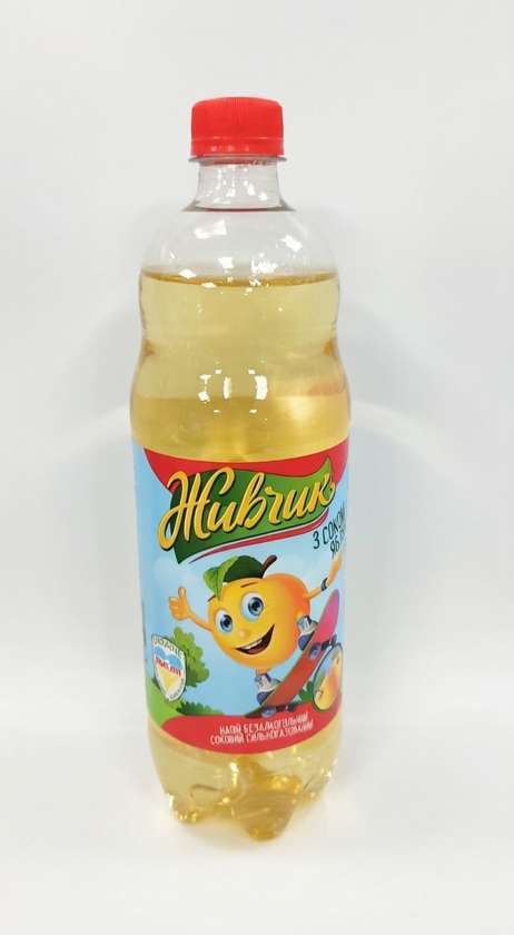 Živtšik Apple-Flavored Soft Drink 1L