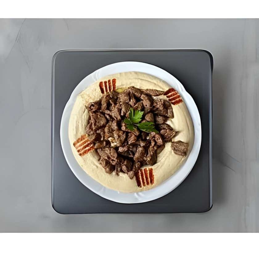 Hummus with Meat