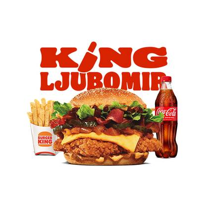 king Ljubomir Chicken menu