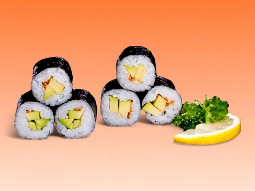 53. Avocado hosomaki 6pcs