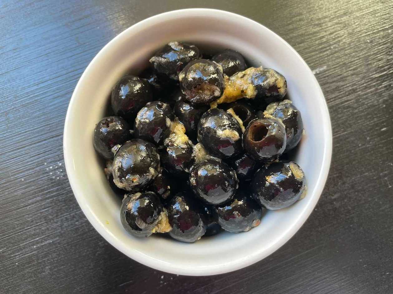 Marinated Black Olives