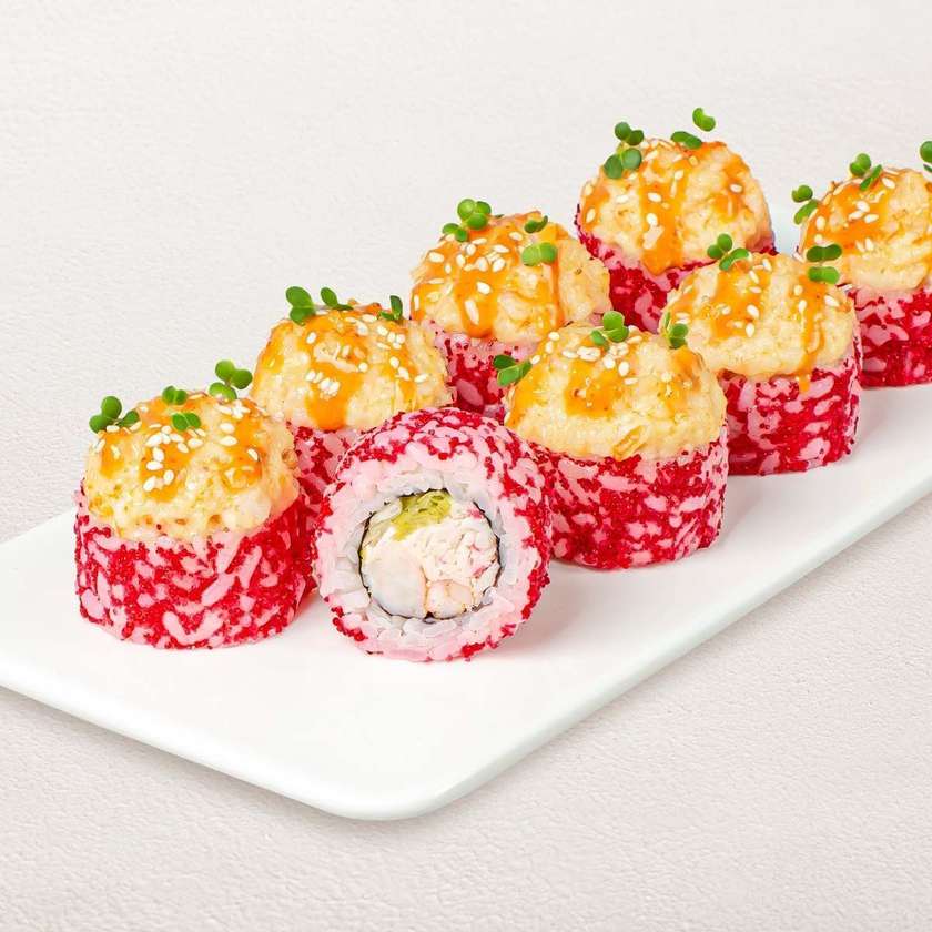 CRUNCHY SALMON & CRAB