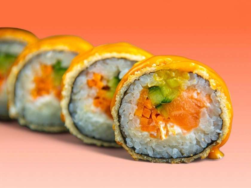 131. Lõhe Tempura 8 tk